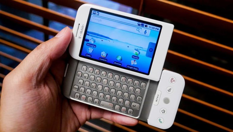 El primer teléfono Android presentado hace exactamente 10 años
