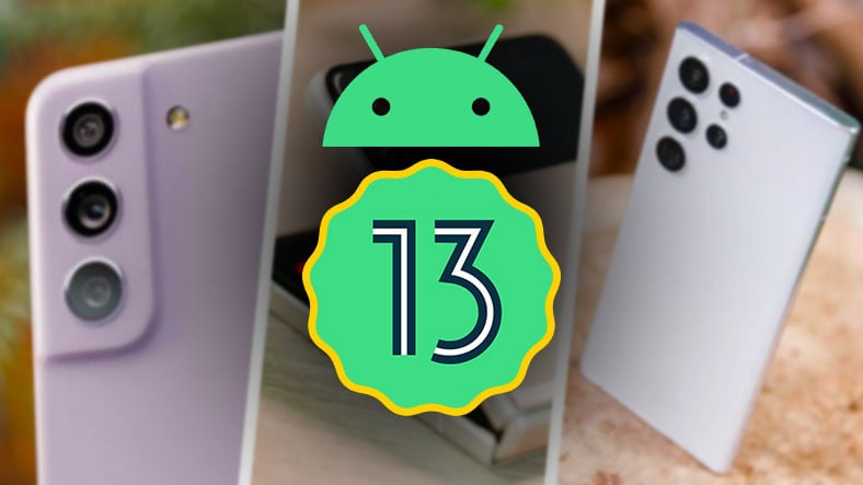 Teléfonos Samsung para obtener la actualización de Android 13