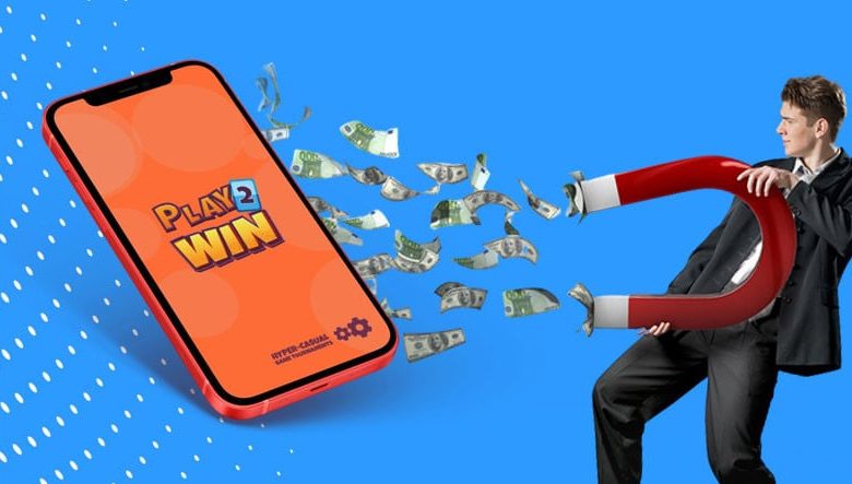 Ganancias de dinero real de juegos móviles: Play2Win