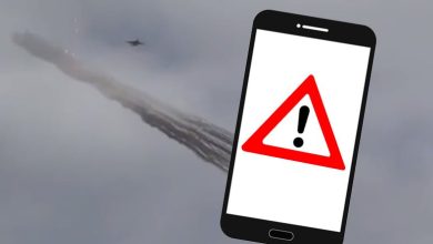 Teléfonos Android para reportar ataque aéreo en Ucrania