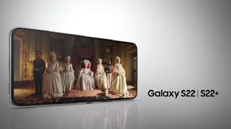Anuncio del Galaxy S22 de Samsung a Apple Enviar