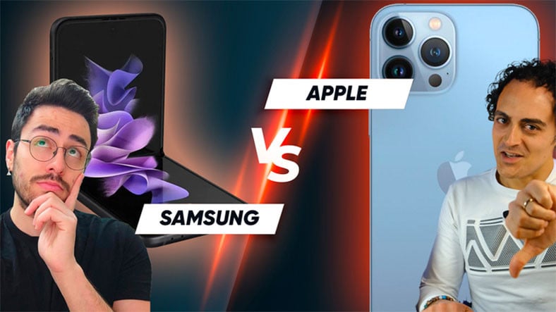2 Leyendas enfrentadas: iPhone 13 vs Samsung Galaxy Z Flip 3
